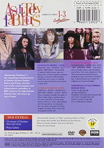 Absolutely Fabulous Complete Series 1-3 [DVD] in Oman Whizz TV