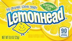 Lemonhead Hard Lemon Candy, 0.8 Ounce Boxes