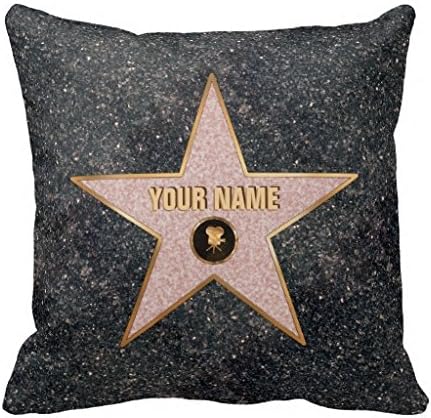 Hollywood Movie Star Cushion Covers -Canvas Decorative Pillow Case 18X18 Inches