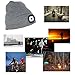 TAGVO Unisex Beanie with The Light, USB Rechargeable LED Headlamp Cap, Hands Free Headlamp Flashlight Hat, Winter Warm Knitted Night Lighted Hat, Men Women Gifts for Dad Father Husband