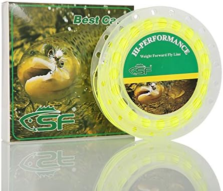 SF Fly Fishing Floating Line with Welded Loop Weight Forward Fly Lines 90FT 100FT WF1 2 3 4 5 6 7 8 9F