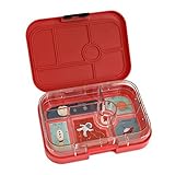YUMBOX Leakproof Bento Lunch Box Container (Rocket Red) for Kids
