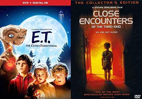 Steven Spielberg S Alien Inclinations Close Encounters Of The Third Kind E T The Extra Terrestrial 2 Dvd Bundle Amazon Sg Movies Tv Shows