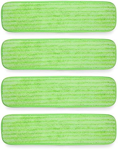 Heavy Duty Microfiber Mop Refill Pads - Extra Thick, Premium Quality Mop Pad Replacements Refills for Wet and Dry Mopping Up Dirt, Dust, Dog Hair and Cat Hair