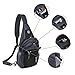 ZZSY Sling Backpack, Shoulder Chest Crossbody Bag Small Daypack for Outdoor Hiking Men & Women