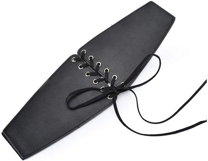 Fashion retro lady elastic waist bandage rope elastic waist seal with down jacket coat skirt