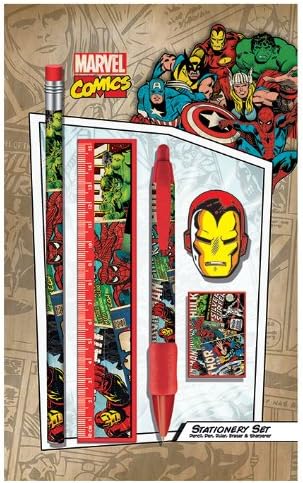 Marvel Retro Montage Stationery Set