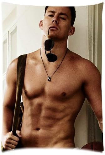 Custom Channing Tatum Two Sides Printed for 20*30 Inch Zippered Pillow Case Cover by Pillowcases Zone