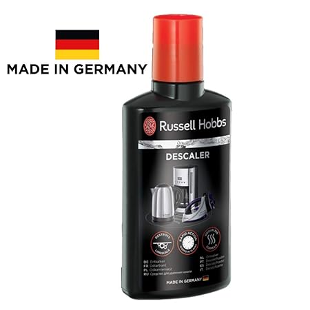 Russell Hobbs 21220 Entkalker für Wasserkocher, Kaffeemaschinen, Dampfbügeleisen, 250ml