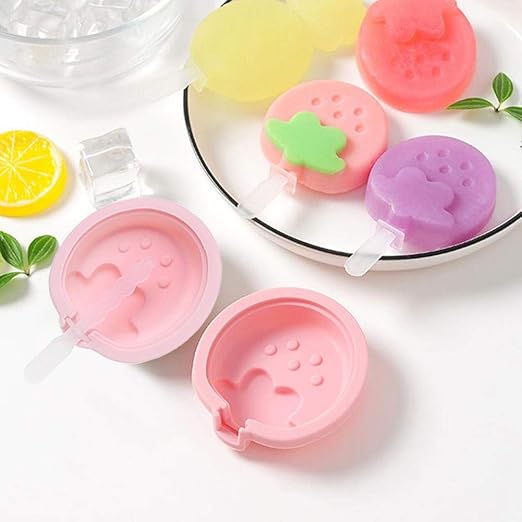 Jannyshop Molde de paletas de Silicona para paletas de Hielo Molde ...