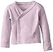 L'ovedbaby Unisex-Baby Newborn Organic Wrap Shirt, Lavender, 0/3 Months