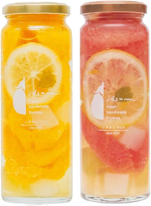 Amazon フルーツピクルス2本セット シトラス オレンジ Idsumiピクルス ピクルス 酢漬け 通販
