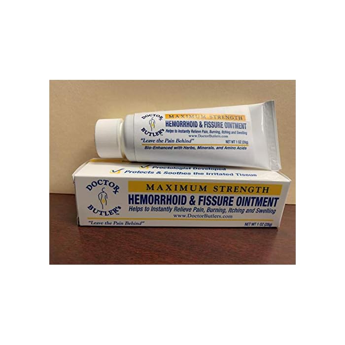Buy Doctor Butler's Hemorrhoid & Fissure Ointment Child Proof Packaging