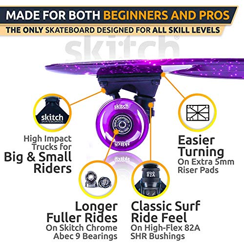 Skitch-Premium-Skateboard-Gift-Set-for-All-Ages-Complete-22-Mini-Cruiser-Board-Backpack-Skate-Tool-Tote-Bag