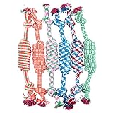 Lisingtool Toys,Puppy Dog Pet Toy Cotton Braided Bone Rope Chew Knot