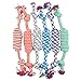 Lisingtool Toys,Puppy Dog Pet Toy Cotton Braided Bone Rope Chew Knot
