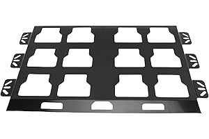 Dioche Mounting Plate for Tool Storage System - Metal Base Replacement for Milwaukee Packout Toolboxes - Durable & Versatile 