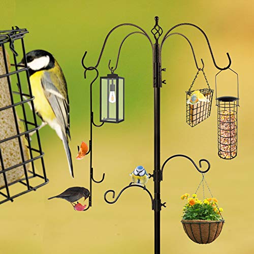 Deluxe Bird Feeding Station Kit Bird Feeder Pole Wild Bird Feeder
