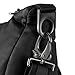 Lewis N. Clark RFID Blocking Anti-theft Satchel Bag + Messenger Bag for Women, Travel or Work Bag with Slash Resistant Material, Locking Zippers & Adjustable Shoulder Strap, Onyx