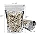 GooGou Resealable Zip Mylar Bag Food Storage Aluminum Foil Bags Smell Proof Pouches 6.3x9.4