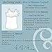 Essential Pump&Nurse All in One Nursing and Hands Free Pumping Bra, US Company, Black M