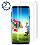 Galaxy S9 Screen Protector, Tempered Glass Screen Protector, HD-Clear Case Friendly Anti-Fingerprint Premium HD Clear Anti-Bubble Film for Samsung Galaxy S9(2018) [2 Pack]