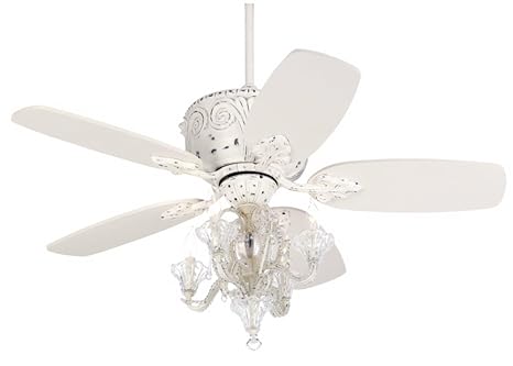 44 Casa Deville Candelabra Ceiling Fan With Remote Control