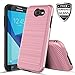 Tmacker Samsung Galaxy J3 2017 Case,Galaxy J3 Emerge/J3 Prime/J3 Eclipse/J3 Mission/Express Prime 2/J3 Luna Pro/Amp Prime 2/Sol 2 Phone Case with Soft HD Screen Protector-Clear