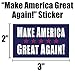Pro Trump & American Flag Hard Hat & Helmet Stickers: 4 Decal Value Pack. Great for a Motorcycle Biker Helmet, Construction Toolbox, Hardhat, Mechanic Shop & More. Great Gift for Any Patriot. USA Made