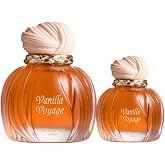 MAISON ASRAR Perfumes Bundle Vanilla Voyage 100ml (3.4 Fl Oz) and Vanilla Voyage Mini 25ml (0.84 Fl Oz) Eau de Parfum Fragrance Spray