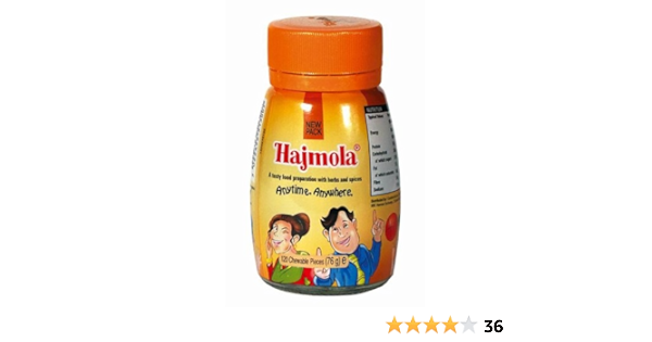 Dabur Hajmola Original 120 Count Tablets Pack Of 12 Gas Relief Medication Health Household Amazon Com