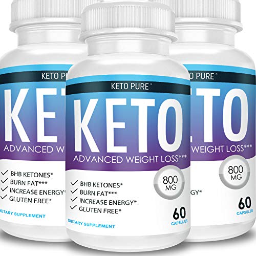 Keto Pure Diet - Advanced Ketosis Weight Loss Supplement (3 Month Supply)