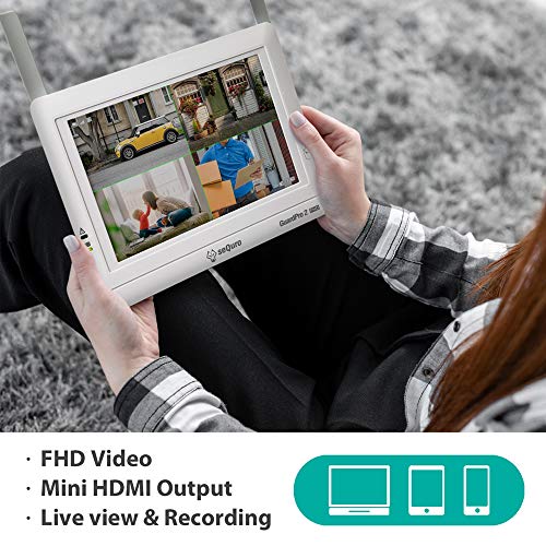 Sequro Wireless Security Camera System With Dvr And Monitor Bunker