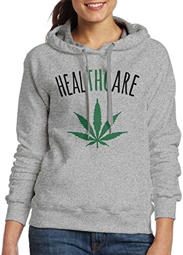 XiaoXX04 Women's Sweatshirt,THC Is Healthcare Long Sleeve Hoody For Women