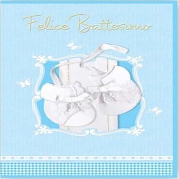 Perleberg Distribuzione S R L Biglietto Felice Battesimo Bimbo Amazon It Giochi E Giocattoli