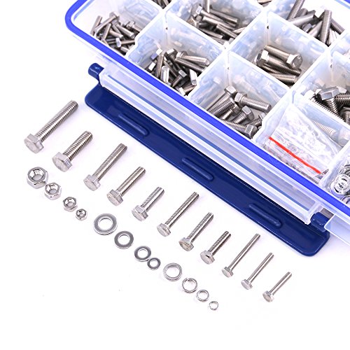 3 Glarks+665Pcs+Stainless+Washers+Assortment