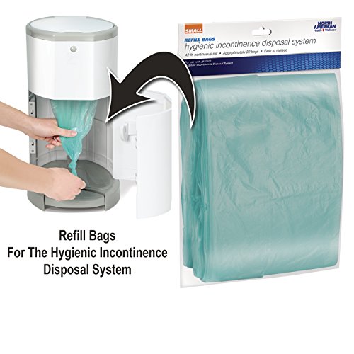 North American Refill Bags for Hygienic Incontinence Diaper Garbage Can