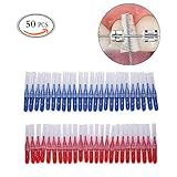 MLMSY Interdental Brush Toothpick Tooth Flossing Head Oral Dental Hygiene Brush, Tooth Cleaning Tool ,50 Count (50Pcs)