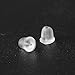 General Lost Ocean 100 Clear Rubber Bullet Clutch Safety Backs Nuts Earring Keepers,