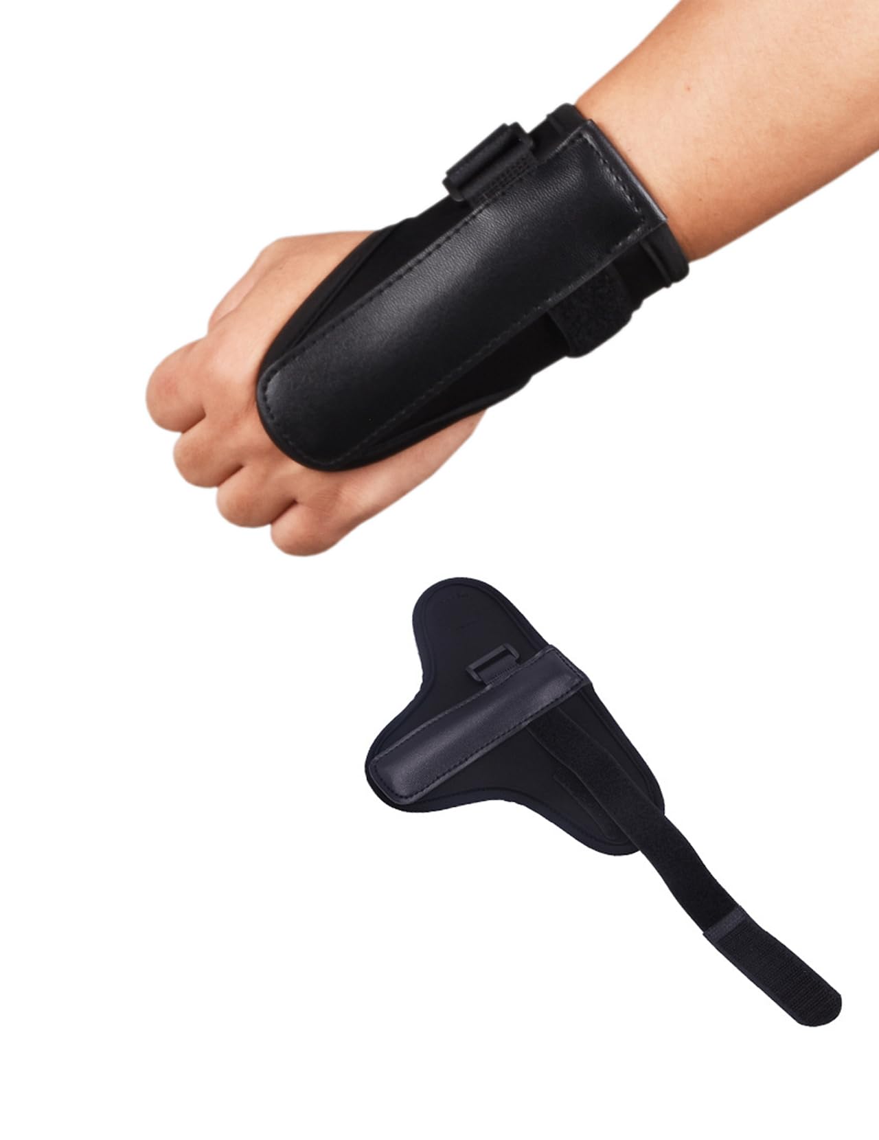 Photo 1 of ZLXHDL Golf Wrist Training Aid, Convenient Professional Flat Left Wrist Golf Training Aid Fixs The Wrist Movement, Hook & Loop Golf Wrist Trainer Suitable for Golf Training
