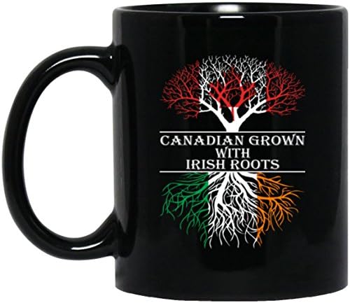 Nau Corner Mug Canadian Flag Country American Blood Graphic Mug Perfect As A Gift