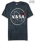 Aeropostale Men's Nasa Graphic T Shirt M Charcoal Heather Grey