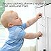 Baby Proofing - Child Safety Cabinet Locks | Multi-Use Toddler Latches to Childproof and Lock Drawers, Cabinets, Refrigerators, Pantry, Toilet, Ovens and Doors | One Button Open w/Firm Press (8 Pack)