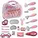 SHINDEL Dr kit for kids, 18PCS Toy Medical Kits Doctor Toys Set, Simulation Medicine Box Doctor Nurse Medical Kit With Carry Case, Pretend Play Set