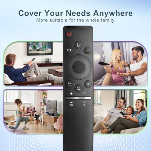 Voice Remote Control for Samsung TVs, Suitable for All Original Samsung Smart TVs with Voice Function