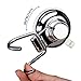 Ancome Powerful Vacuum Suction Cup Hooks Holder, Strong Stainless Steel Hooks for Bathroom & Kitchen, Towel Hanger Storage