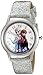 Disney Frozen Watch for Kids - Elsa and Anna Kids Watch - Girls Watches - Kid Toys for Toddler - Teen Watches Girls - - Silver Bezel - White Leather Strap