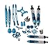 Mxfans Blue Aluminum Accessories Upgrade Parts for RC 1:10 AXIAL YETI ROCK RACER 90026 Racing Climbing Rock Crawler Set of 23