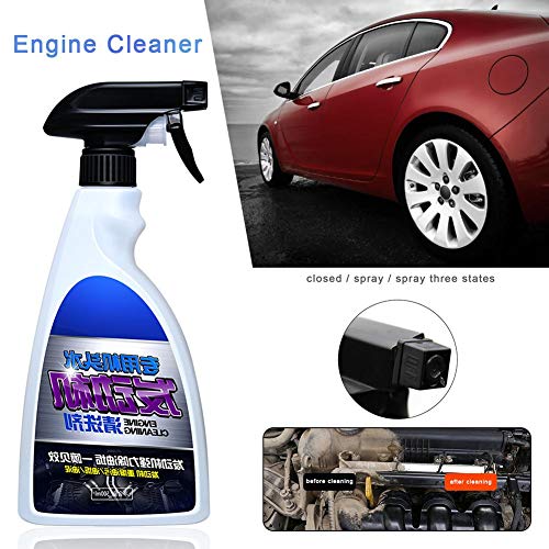 VOVI Heavy Duty Multipurpose Degreaser Cleaner 500ml - for Cars, Engines, Lawnmowers, Bikes, Chains - Rapidly Dissolves Grease, Oil, Grime & Traffic Film