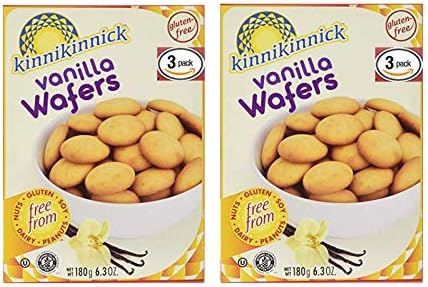 Kinnikinnick Vanilla Wafer Cookies 6.3 Ounces (2 Pack (6 count))